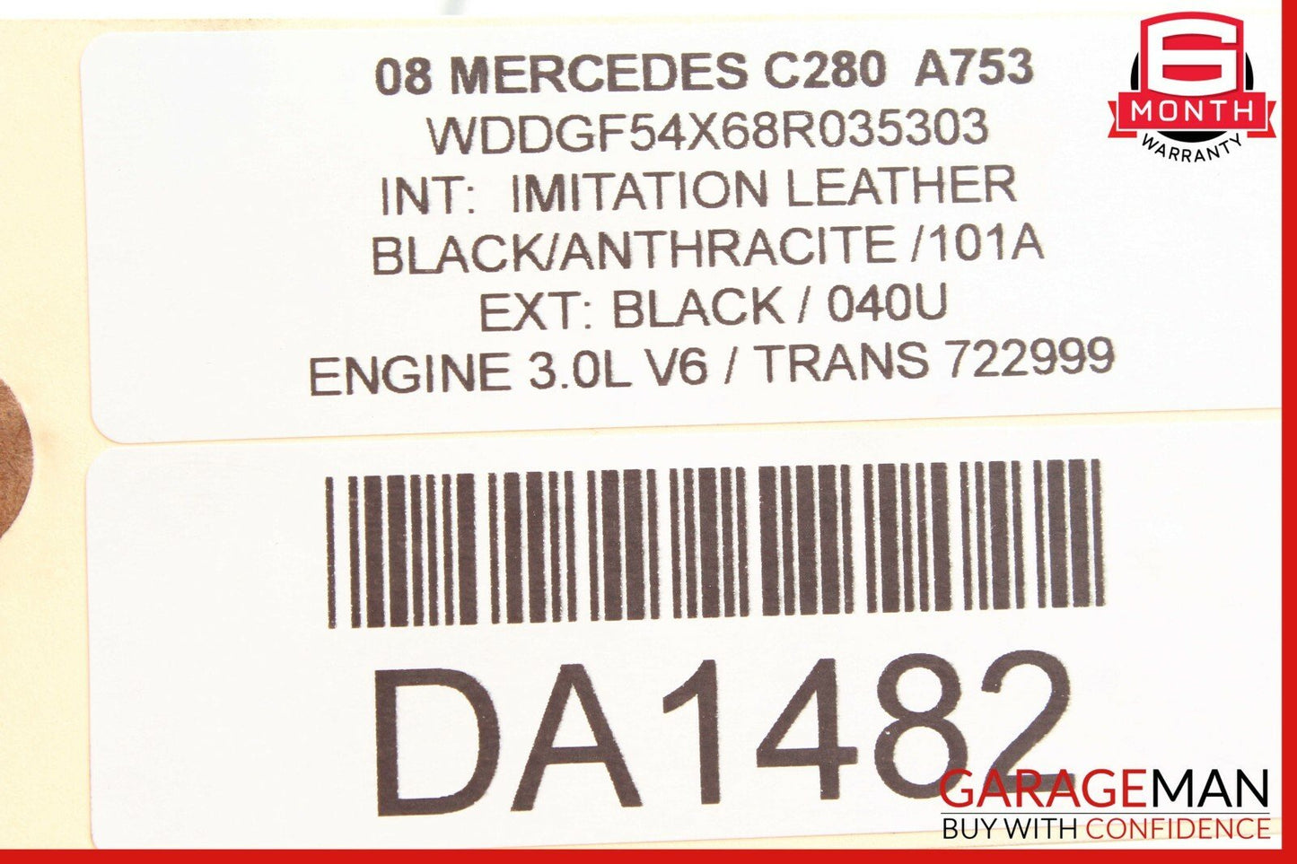 08-11 Mercedes W204 C280 C300 C63 AMG Rear Left Side Door Lock Latch Actuator