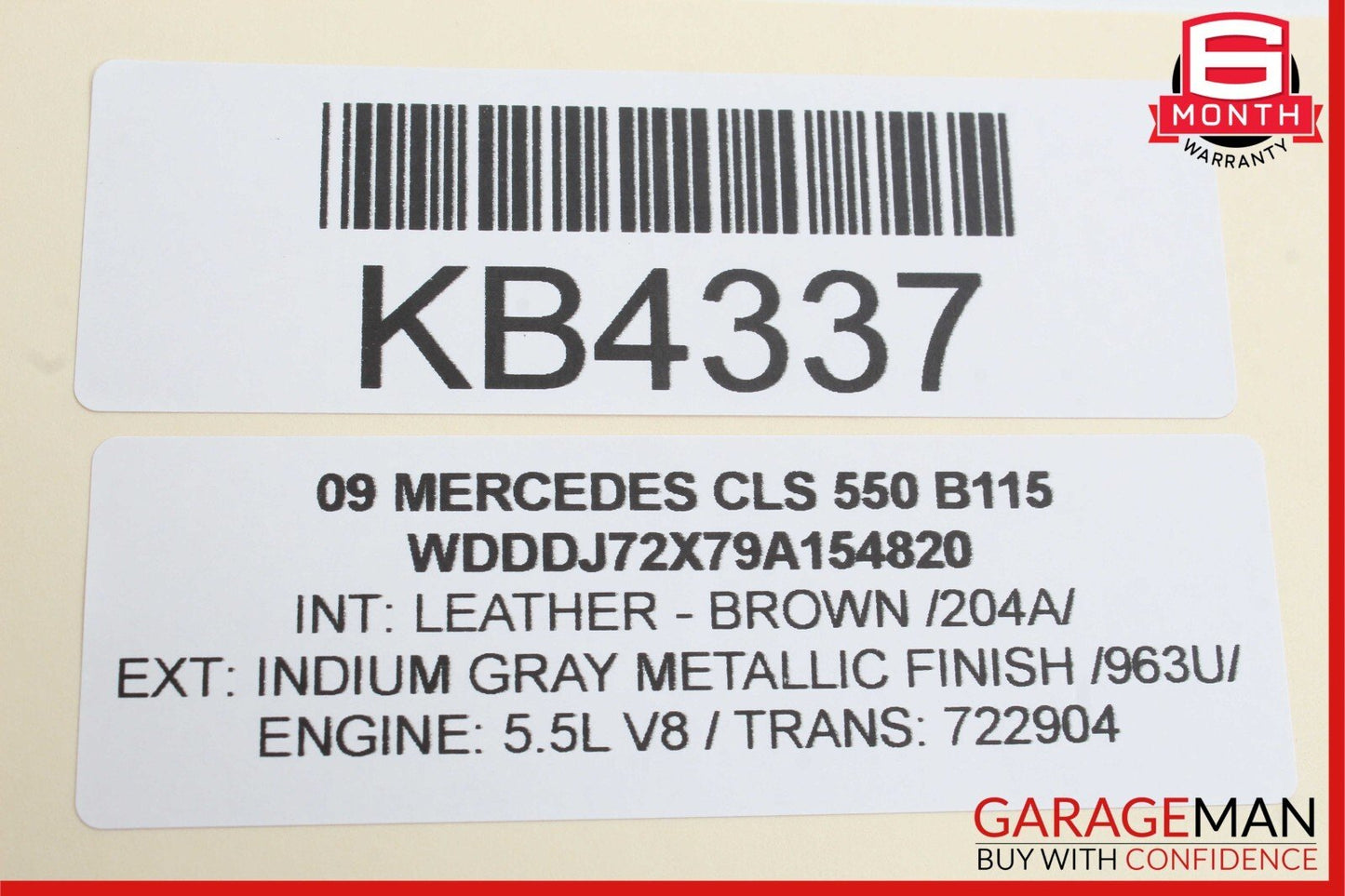 09-11 Mercedes W219 CLS550 CLS63 AMG Parking Distance Control PDC Module OEM