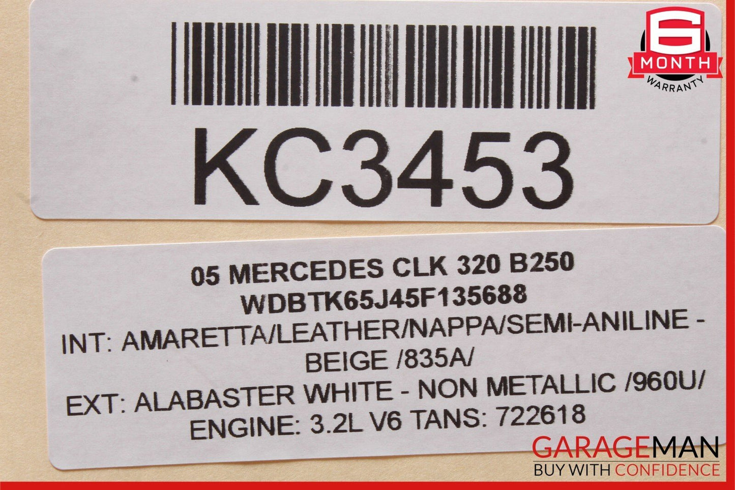 03-09 Mercedes W209 CLK320 Front Right & Left Door Audio Sound Speaker Set of 2