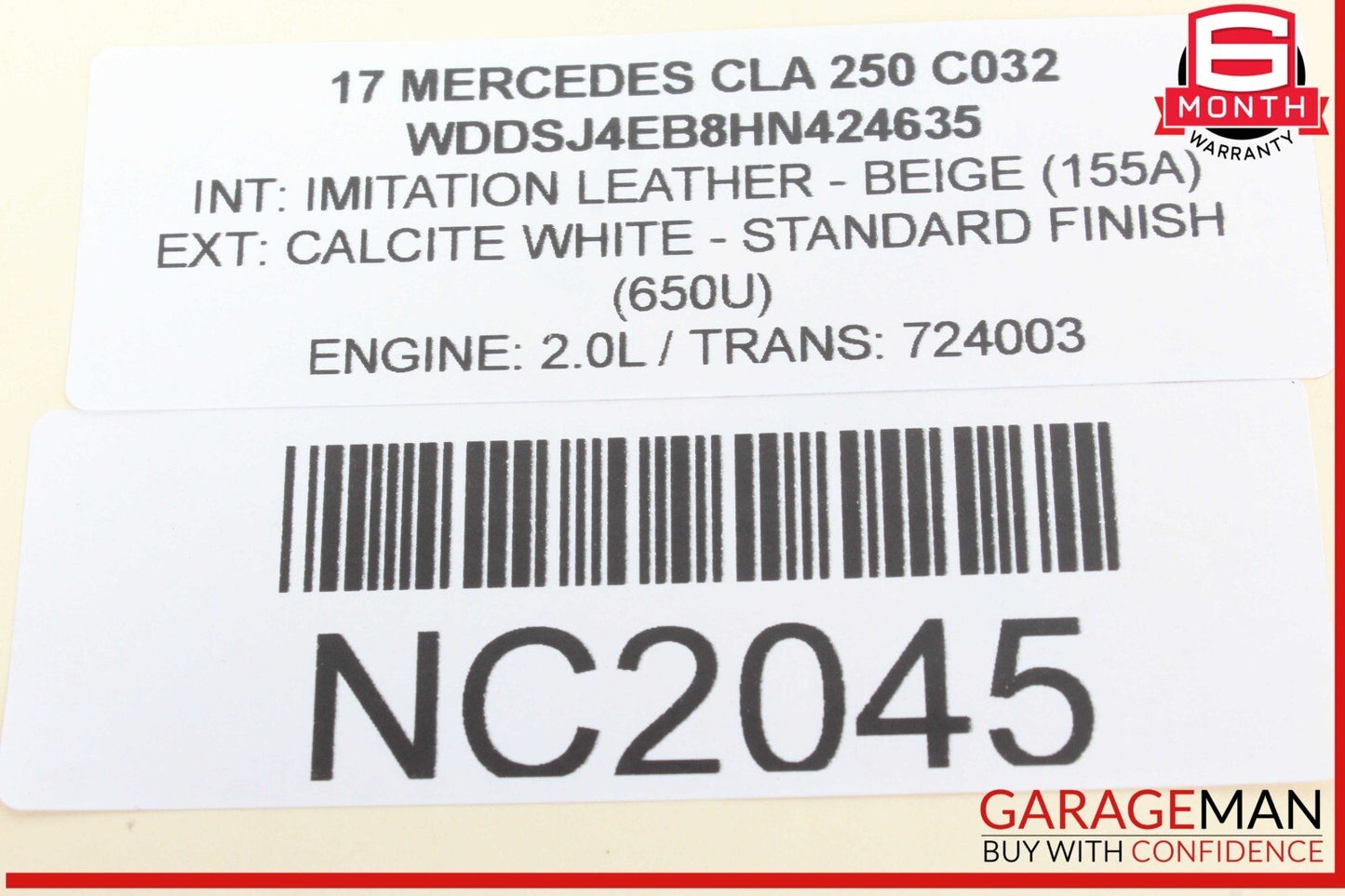 14-19 Mercedes W117 CLA250 Rear Left Side Spindle Knuckle Hub Bearing OEM