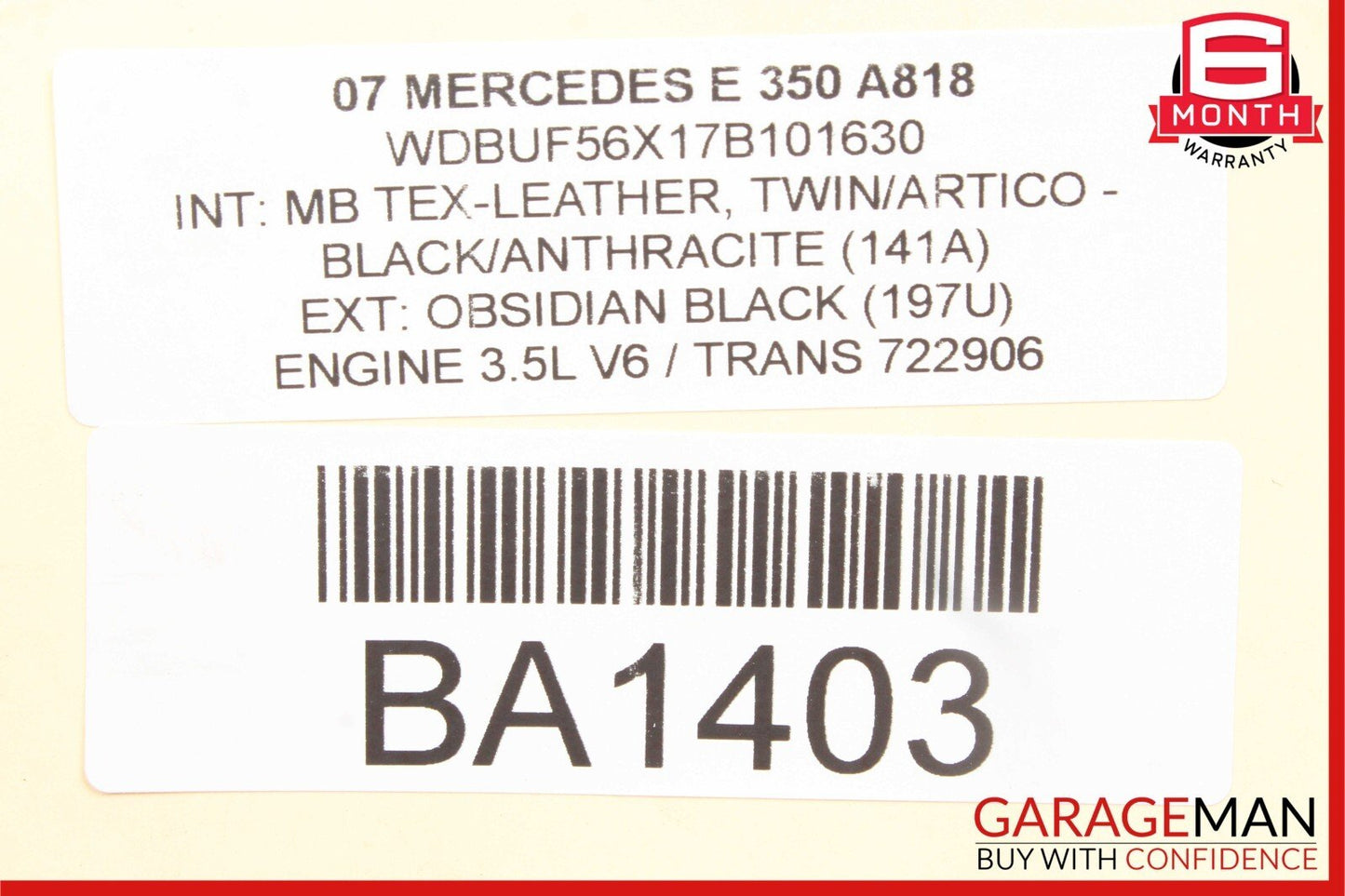 Mercedes W211 E350 E400 Front Right Side Door Panel Tweeter Speaker Cover OEM