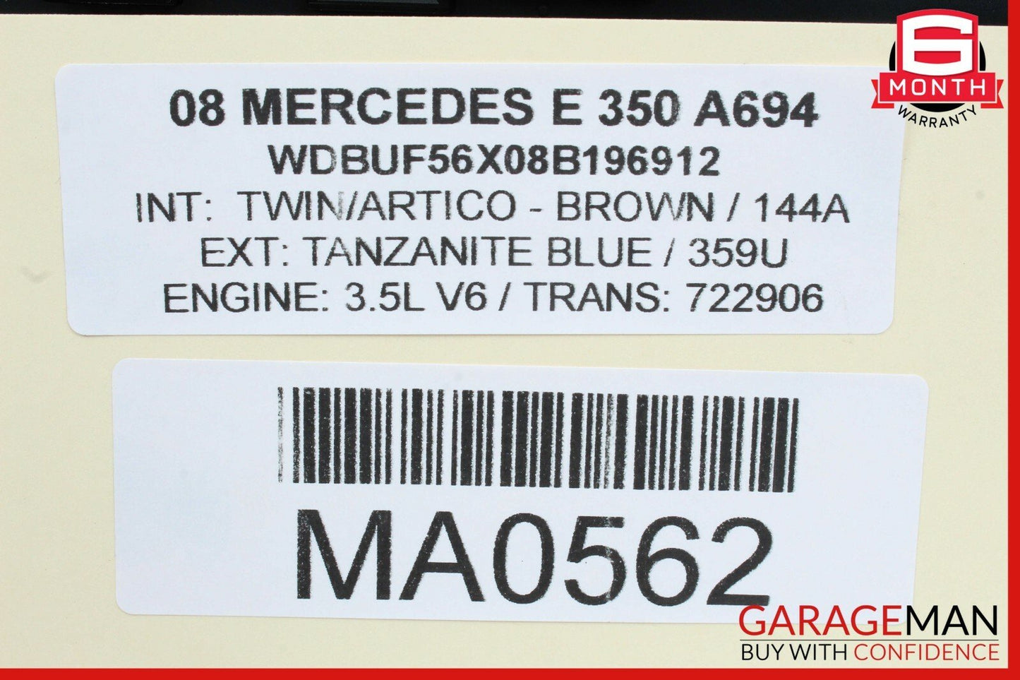 03-09 Mercedes W211 E500 E55 E550 Front Right Passenger Door Control Module OEM