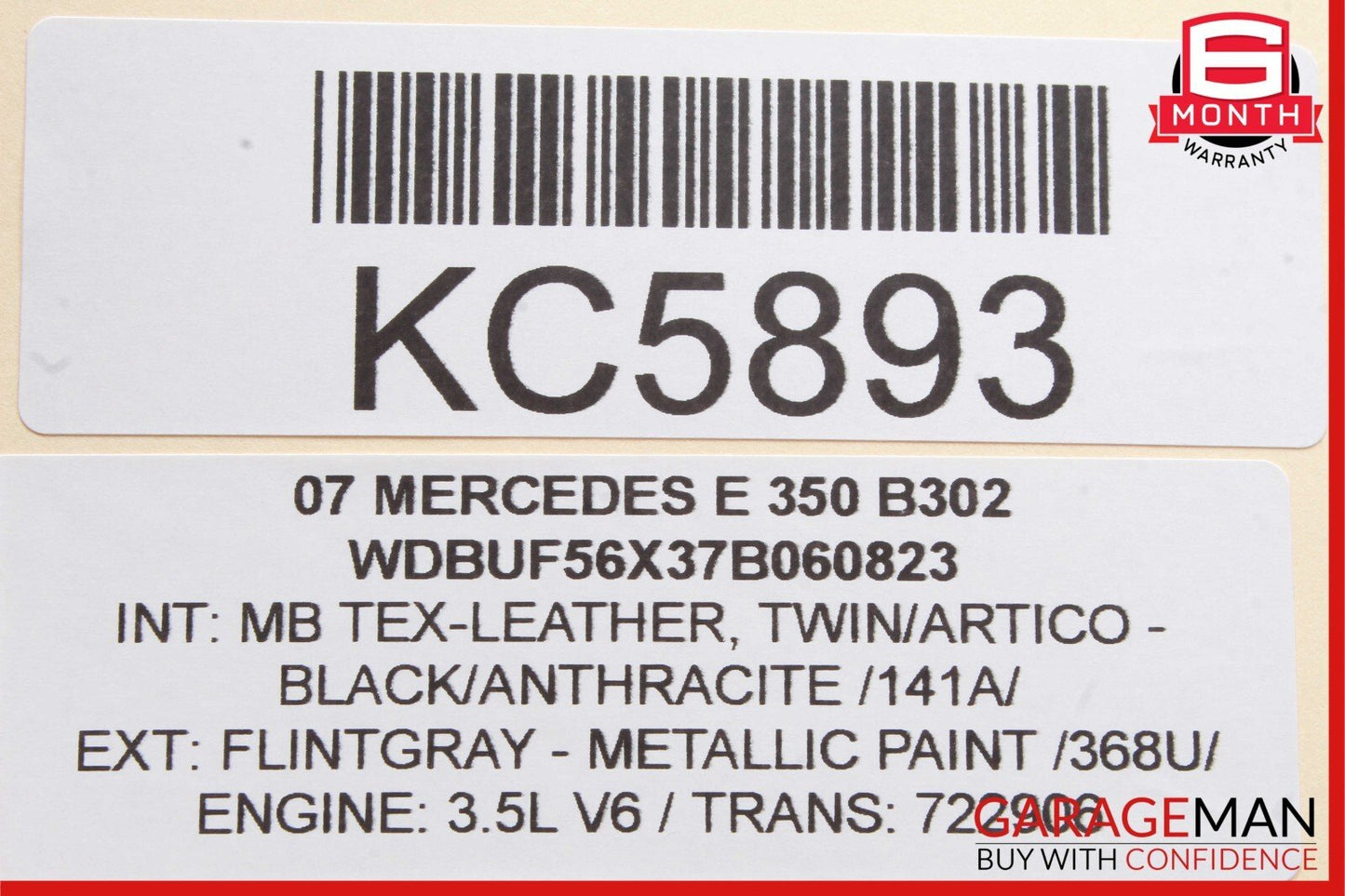 03-09 Mercedes W211 E550 E350 E320 Front Right Side Door Control Module Unit