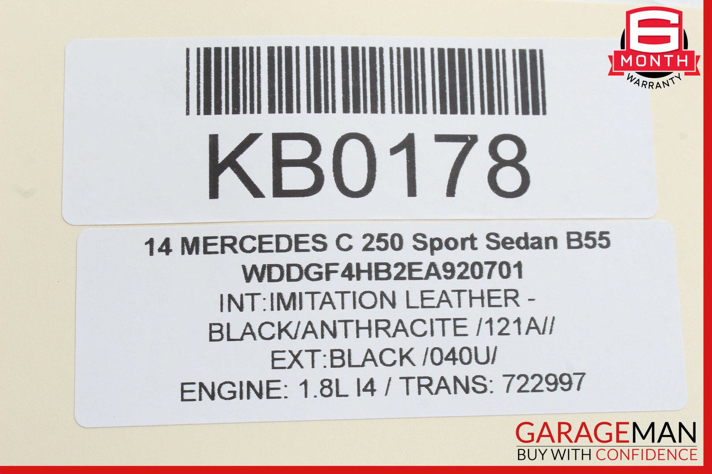 08-14 Mercedes W204 C250 C350 C63 AMG Floor Gear Selector Shifter 2042677524 OEM