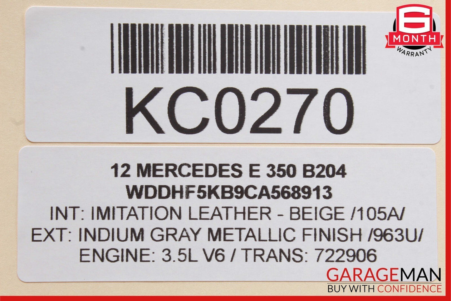 10-16 Mercedes W212 E350 E550 E400 Front Left Door Panel Tweeter Speaker Cover