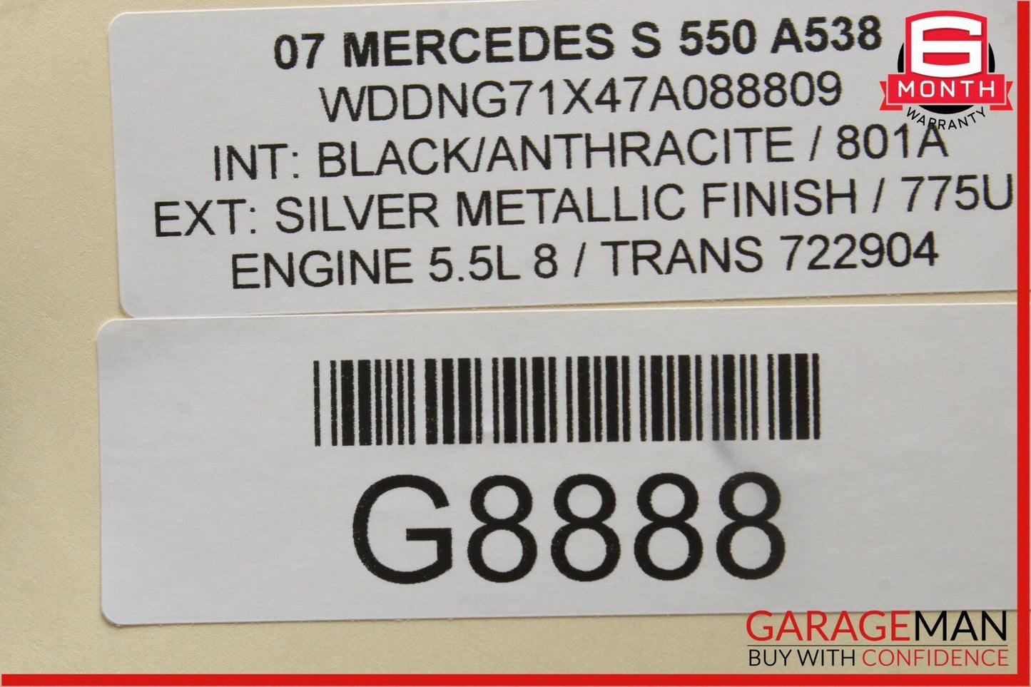 07-13 Mercedes S550 S500 CL550 Instrument Cluster Dash Control Switch Controller