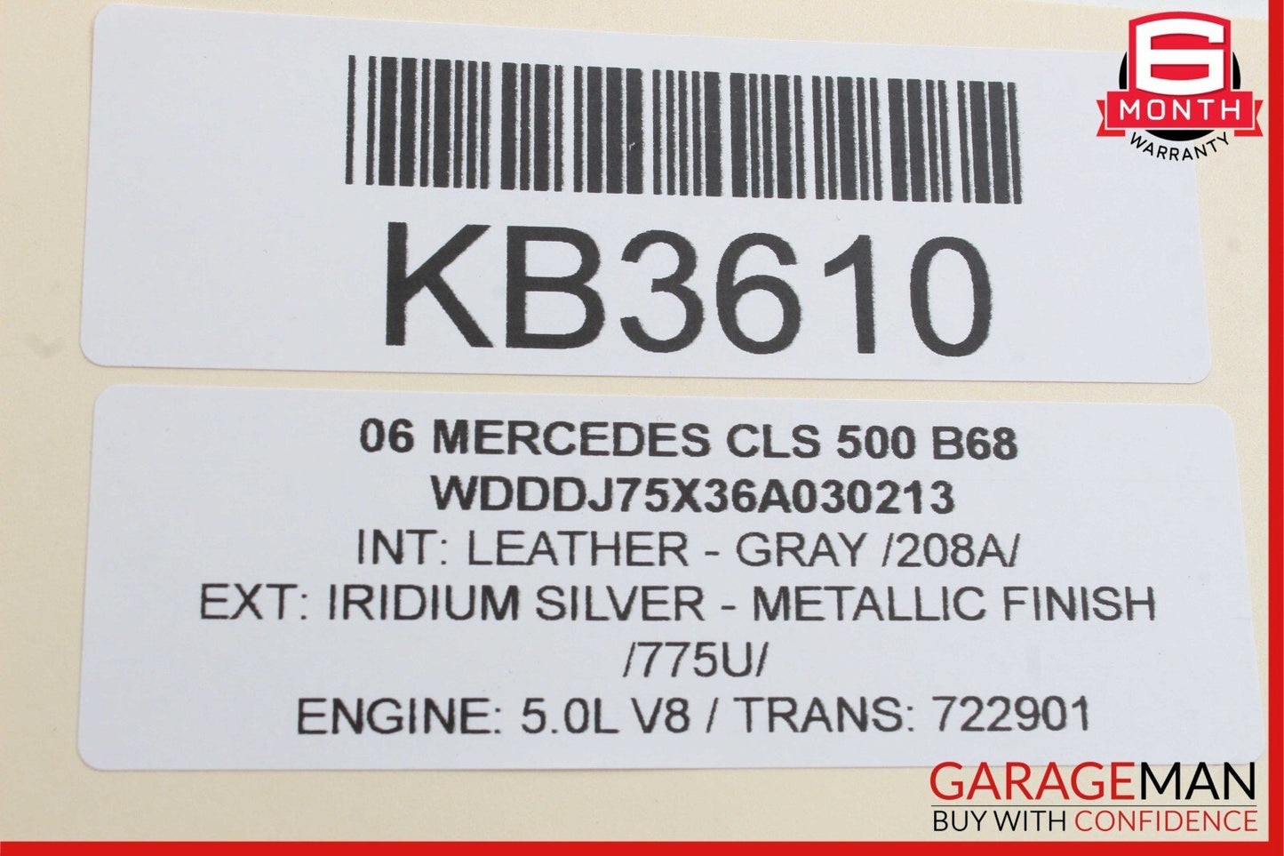 03-12 Mercedes W219 CLS500 GL550 E320 Front Left Seat Control Module Unit OEM