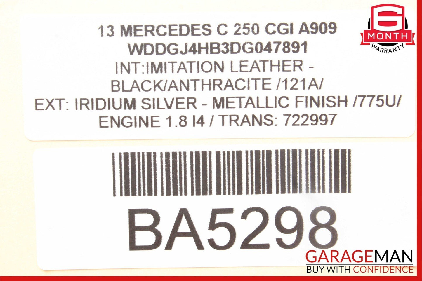 12-14 Mercedes W204 C250 AC A/C Climate Temperature Heater Switch Control Panel