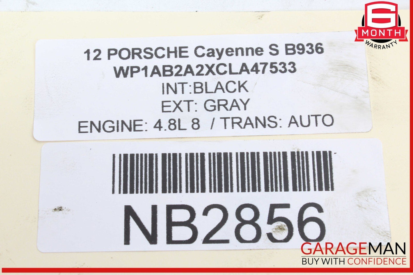 11-17 Porsche Cayenne S 958 Rear Right Passenger Side Wheel Spindle Knuckle Hub