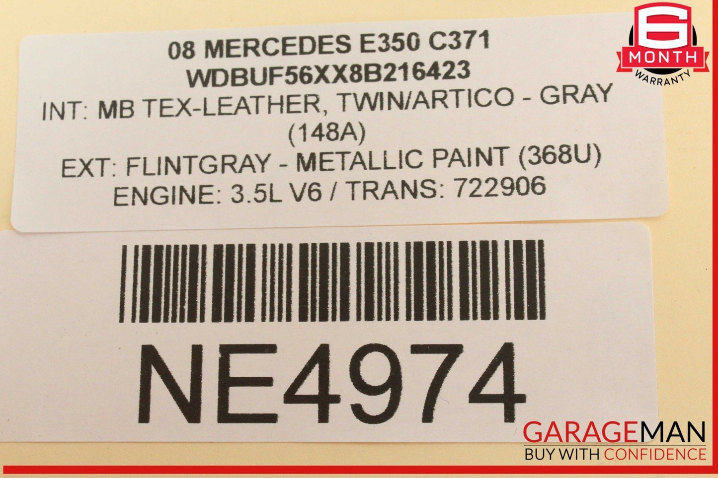 03-13 Mercedes W211 E350 E320 GL550 Front Left Seat Control Module Unit OEM