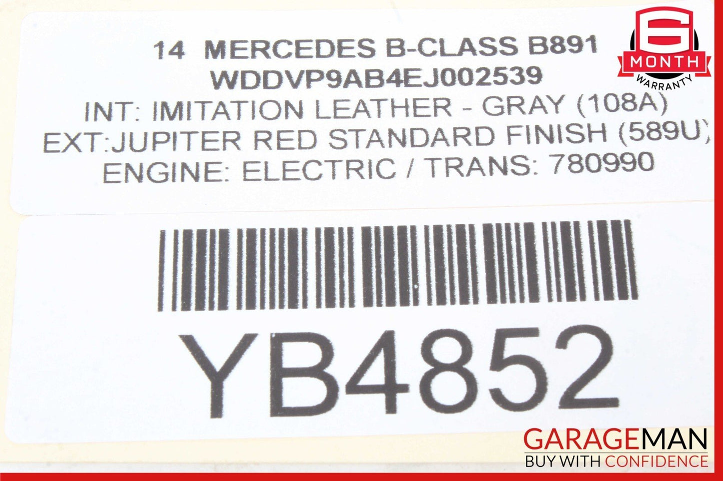14-19 Mercedes B-Class W242 W246 Rear Left Side Spindle Knuckle Hub Bearing OEM