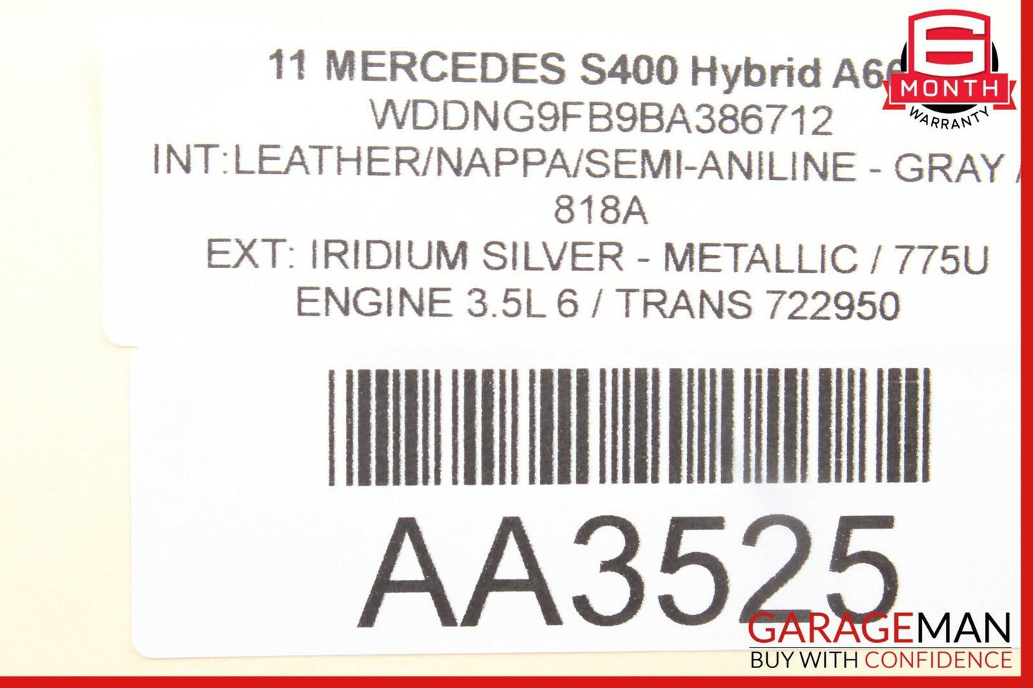 07-13 Mercedes W221 S550 CL550 Dash Suspention Cluster Control Switch 2218215451