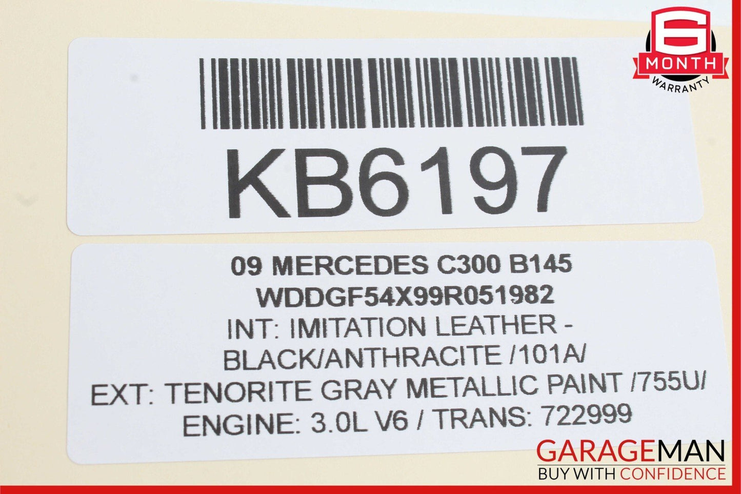 08-11 Mercedes W204 C300 C350 Rear or Front Right Side Exterior Door Handle OEM