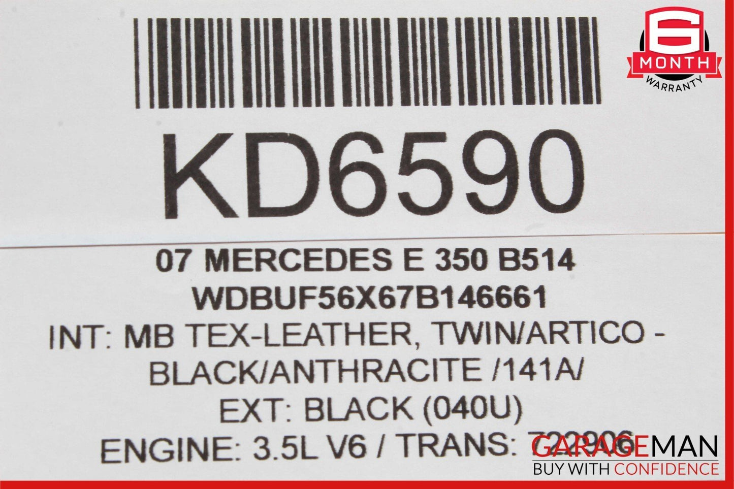03-11 Mercedes W219 CLS550 E350 E550 BCM Body Controller Module Unit