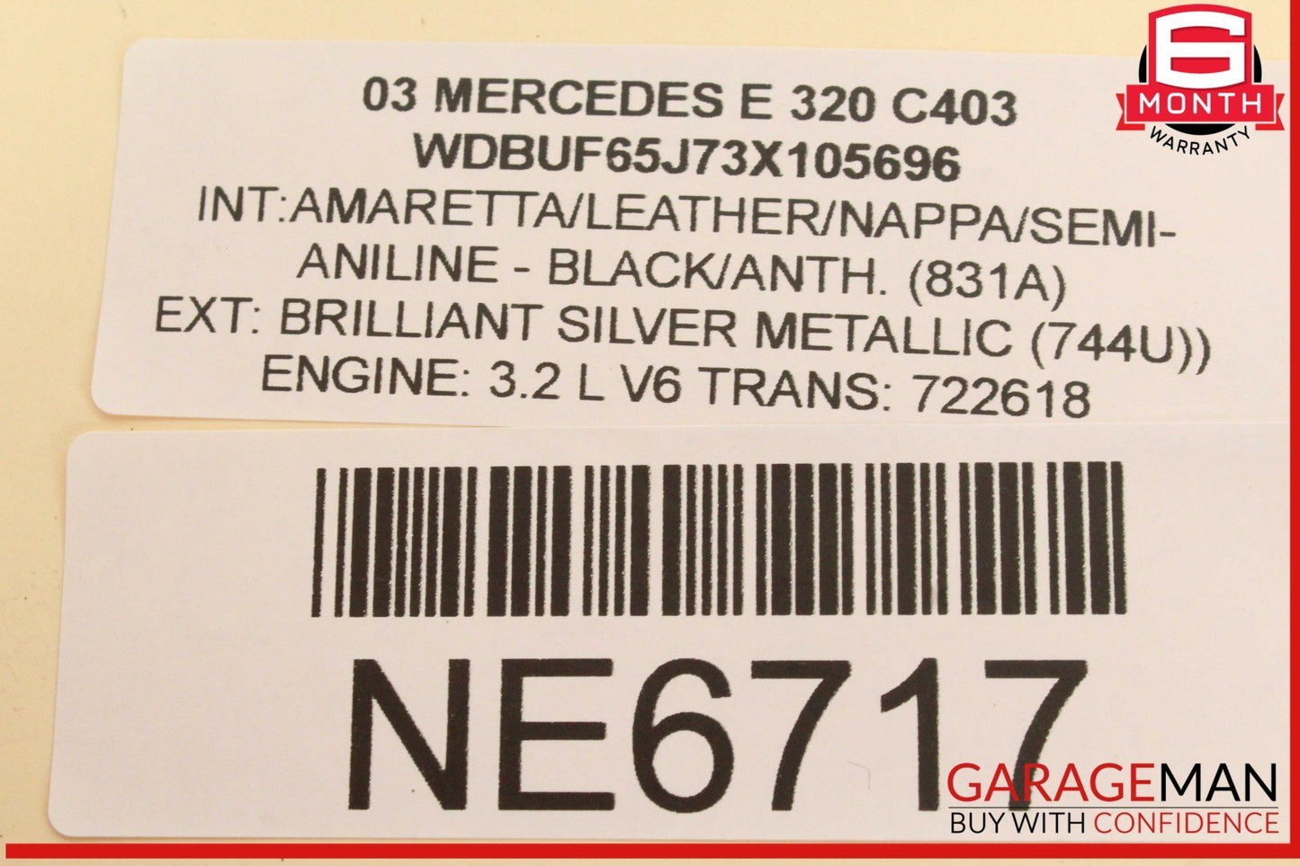 03-08 Mercedes W211 E320 SLK280 Amplifier Amp Becker Audio Module 2118274642 OEM