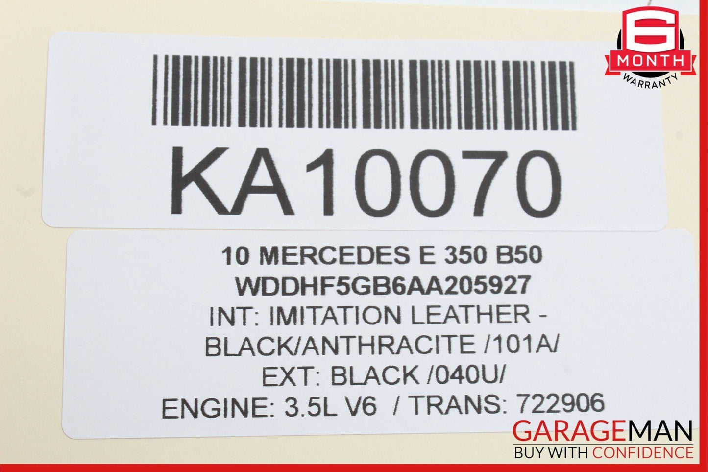 08-18 Mercedes W212 E350 GLK350 Seat Control Module Front Left Driver Side OEM