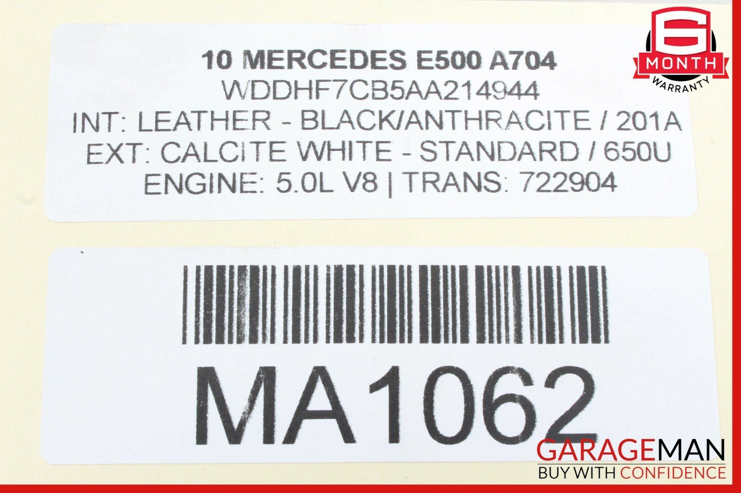 08-20 Mercedes E350 CLS400 C300 Front Right Passenger Side Seat Control Module