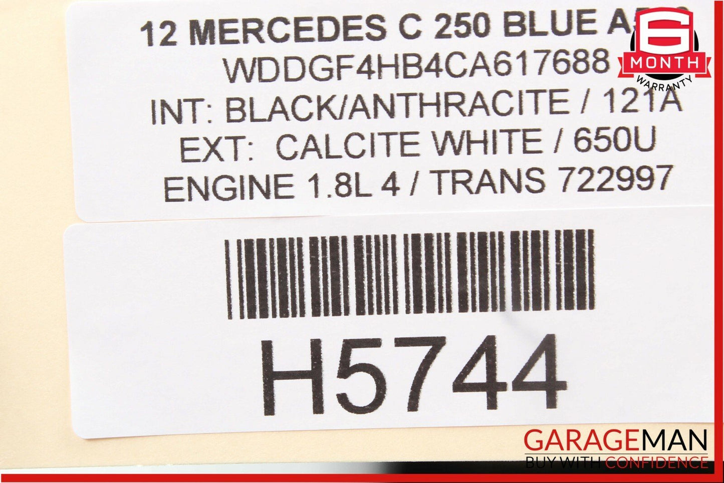 08-14 Mercedes W204 C250 Front Right Passenger Side Seat Adjust Control Switch