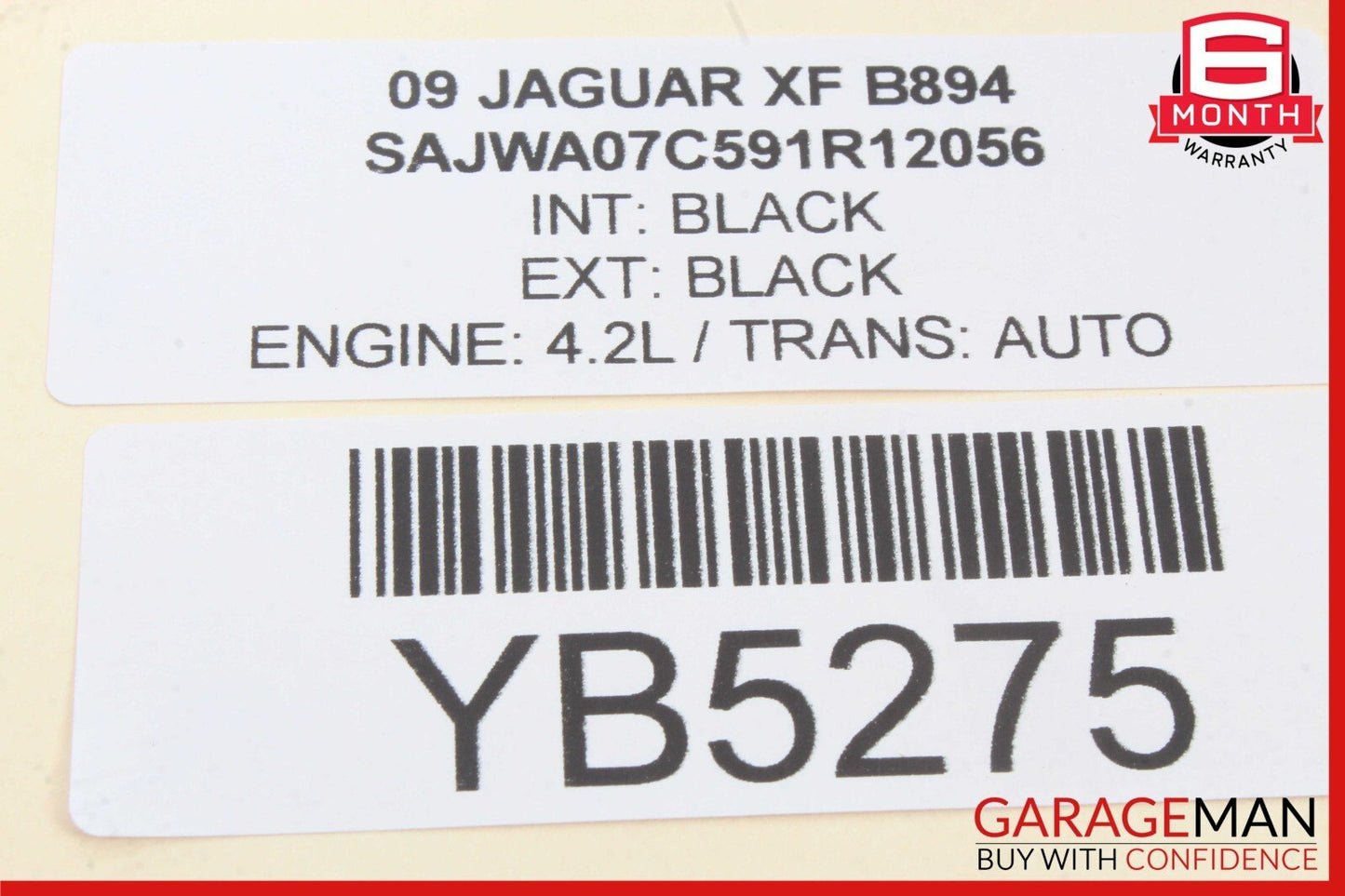 09-12 Jaguar XF XK XKR DVD Navigation Drive Player Module 8W8310E887AE OEM