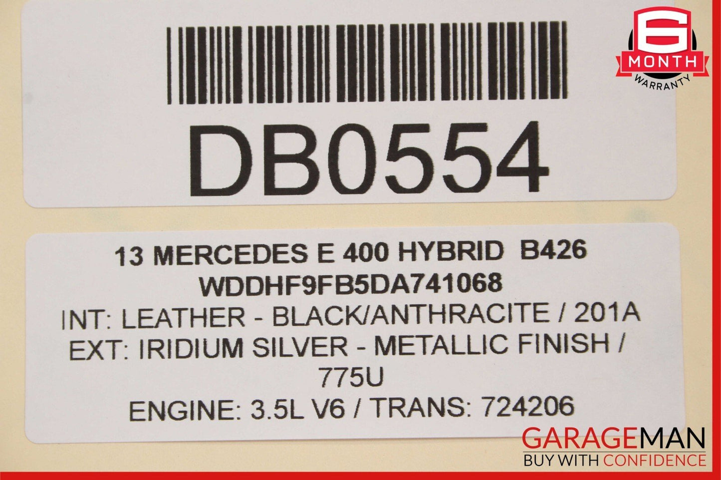 10-13 Mercedes W212 E350 E400 Front Right Side Interior Door Panel Cover OEM