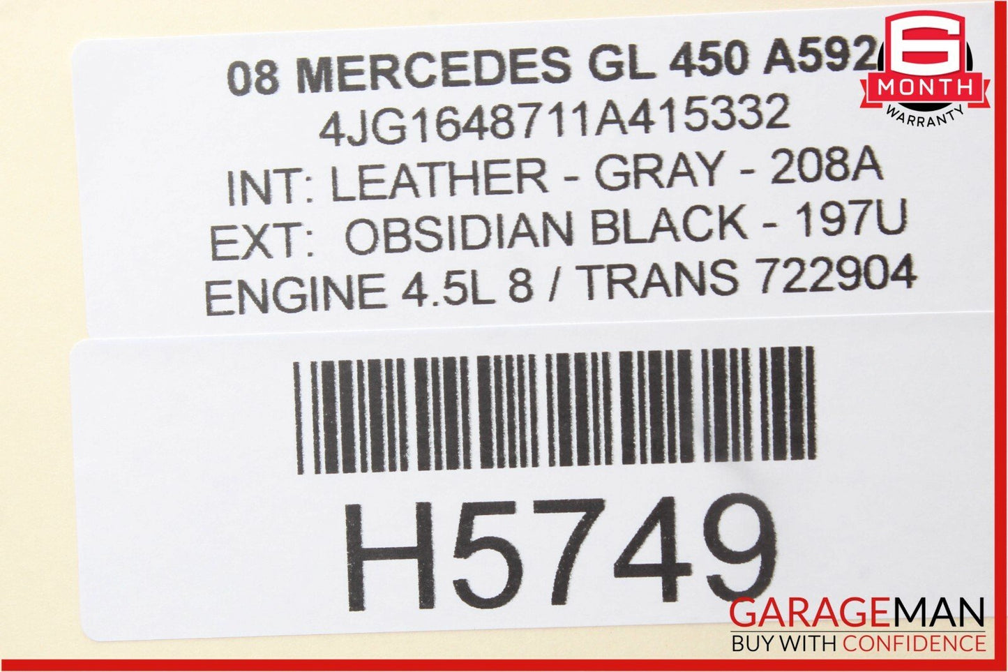 07-12 Mercedes GL450 E350 ML550 Voice Language Communication Control Module OEM