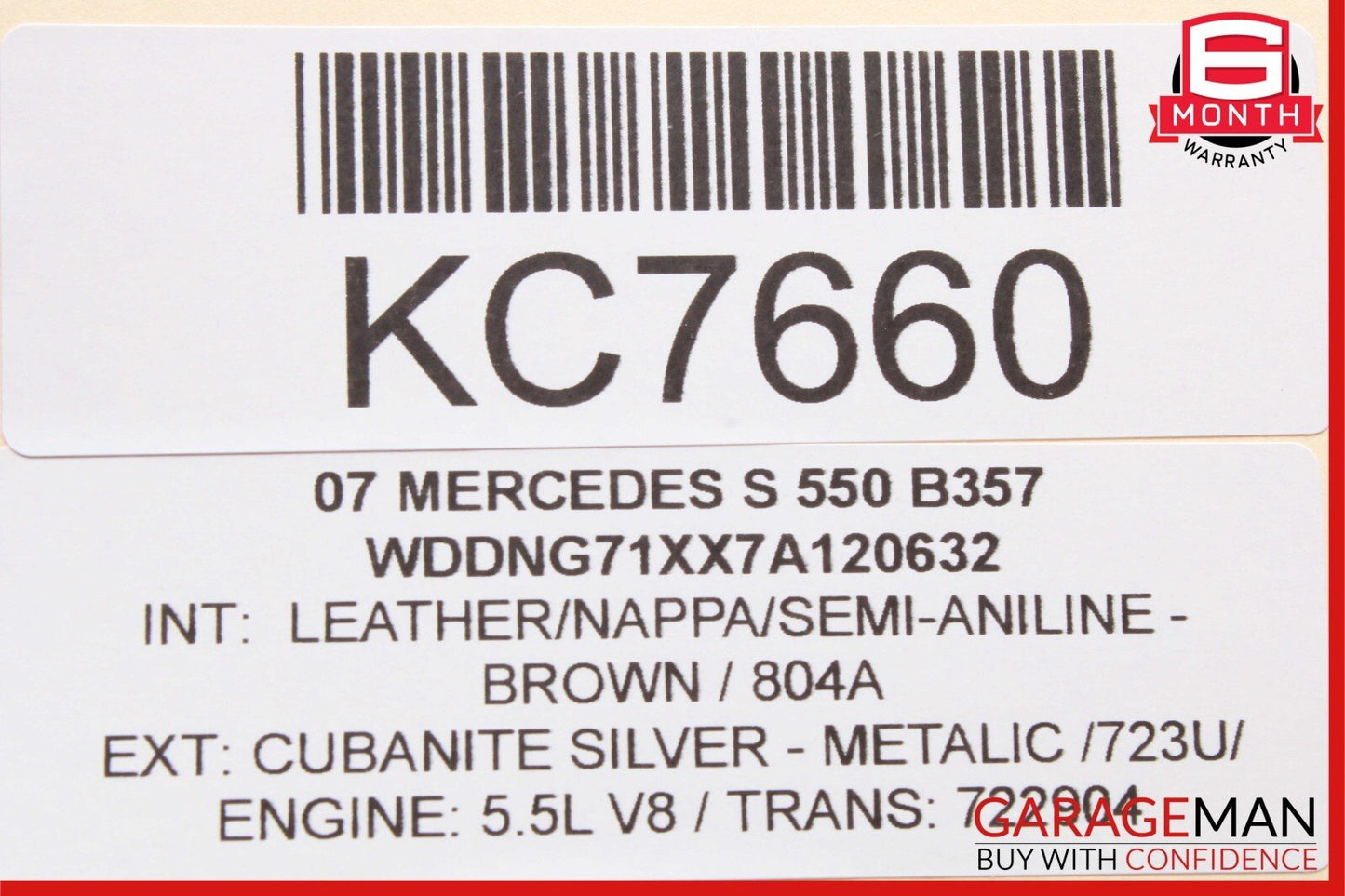 07-09 Mercedes W221 S550 S450 Navigation Head Unit Command CD Audio Player OEM