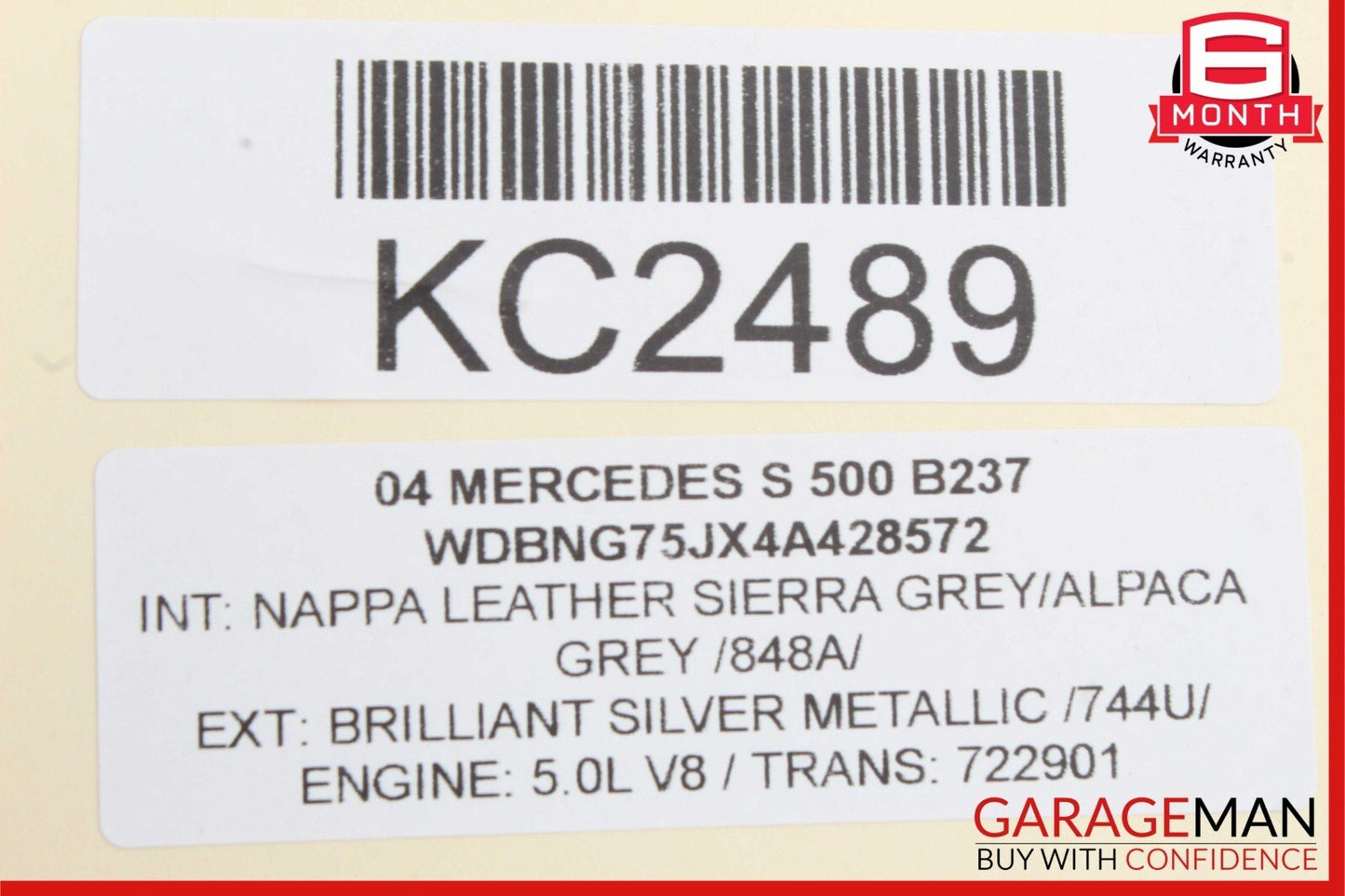 00-06 Mercedes W220 S500 S600 Front Left And Right Door Sound Speaker OEM