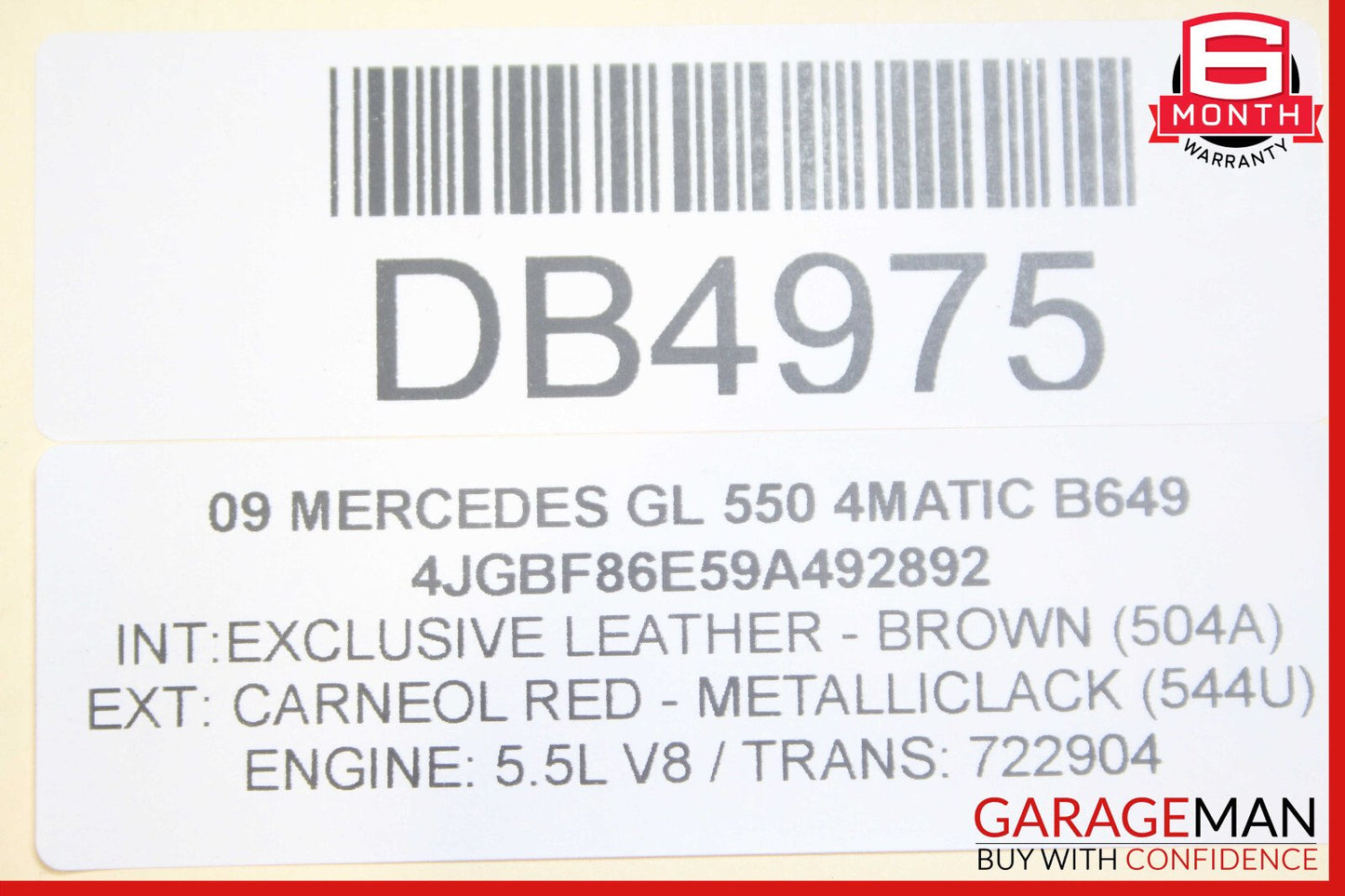 06-13 Mercedes GL550 ML350 GL350 R500 Tranny Transmission Transfer Case Gear Box