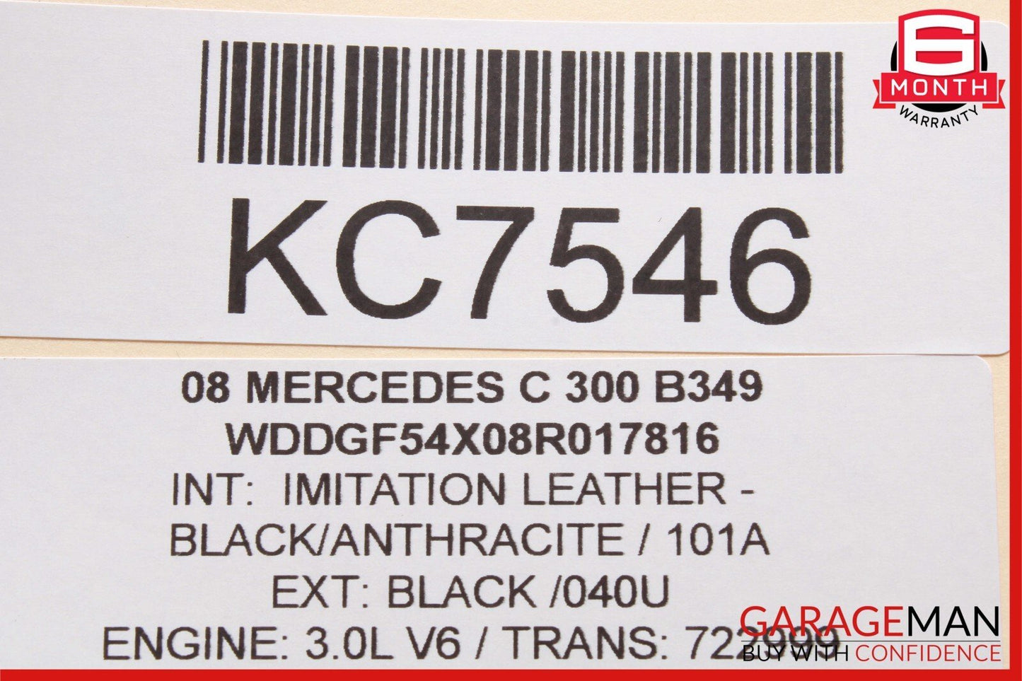 08-14 Mercedes W204 C250 C300 C350 Sedan Front Left Tweeter Speaker Cover Black
