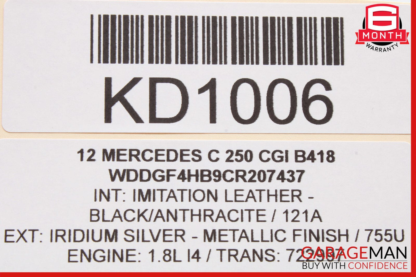 12-14 Mercedes W204 C250 C350 Navigation Command Head Unit DVD CD Audio OEM
