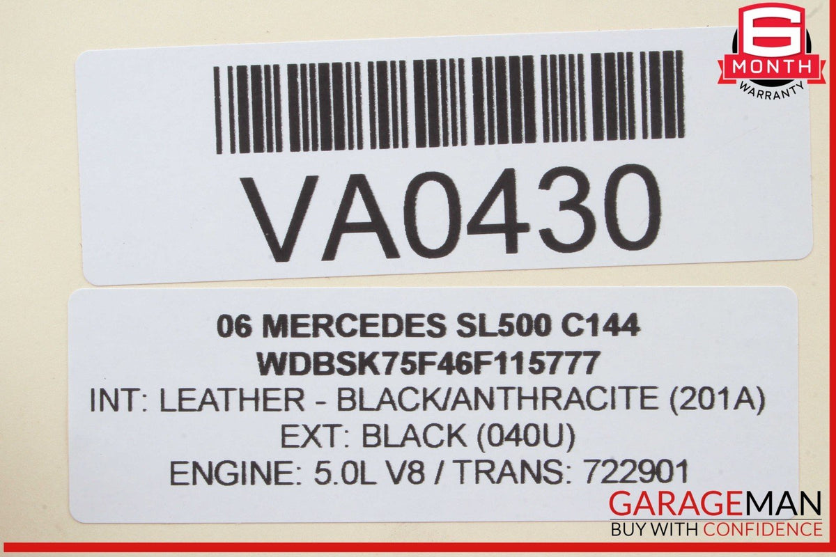 08-20 Mercedes R172 SLK250 CLS400 Front Right Passenger Side Seat Control Module