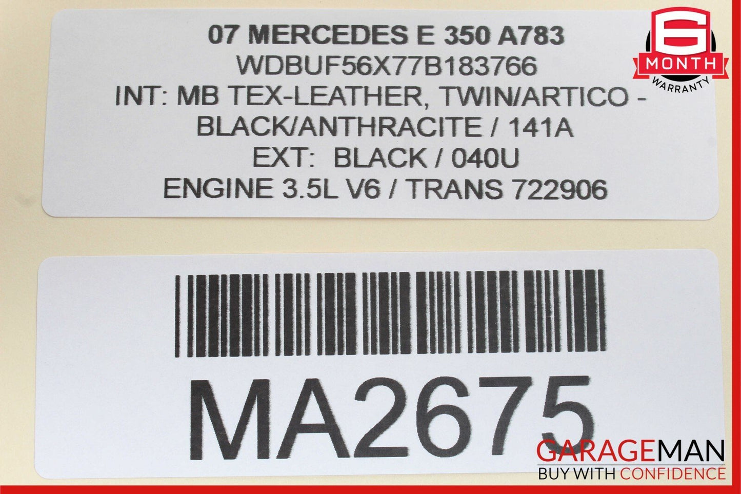 06-12 Mercedes W211 E350 SL550 Communication Control Module 2198200926 OEM