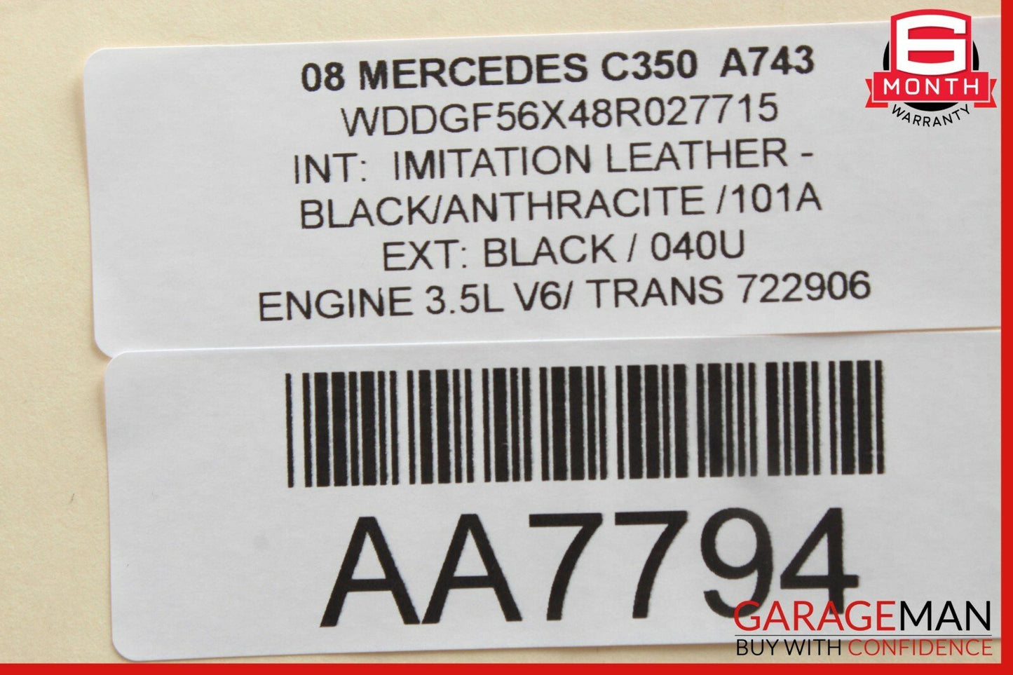 08-18 Mercedes W204 C300 C250 E400 Front Left Side Door Control Module OEM