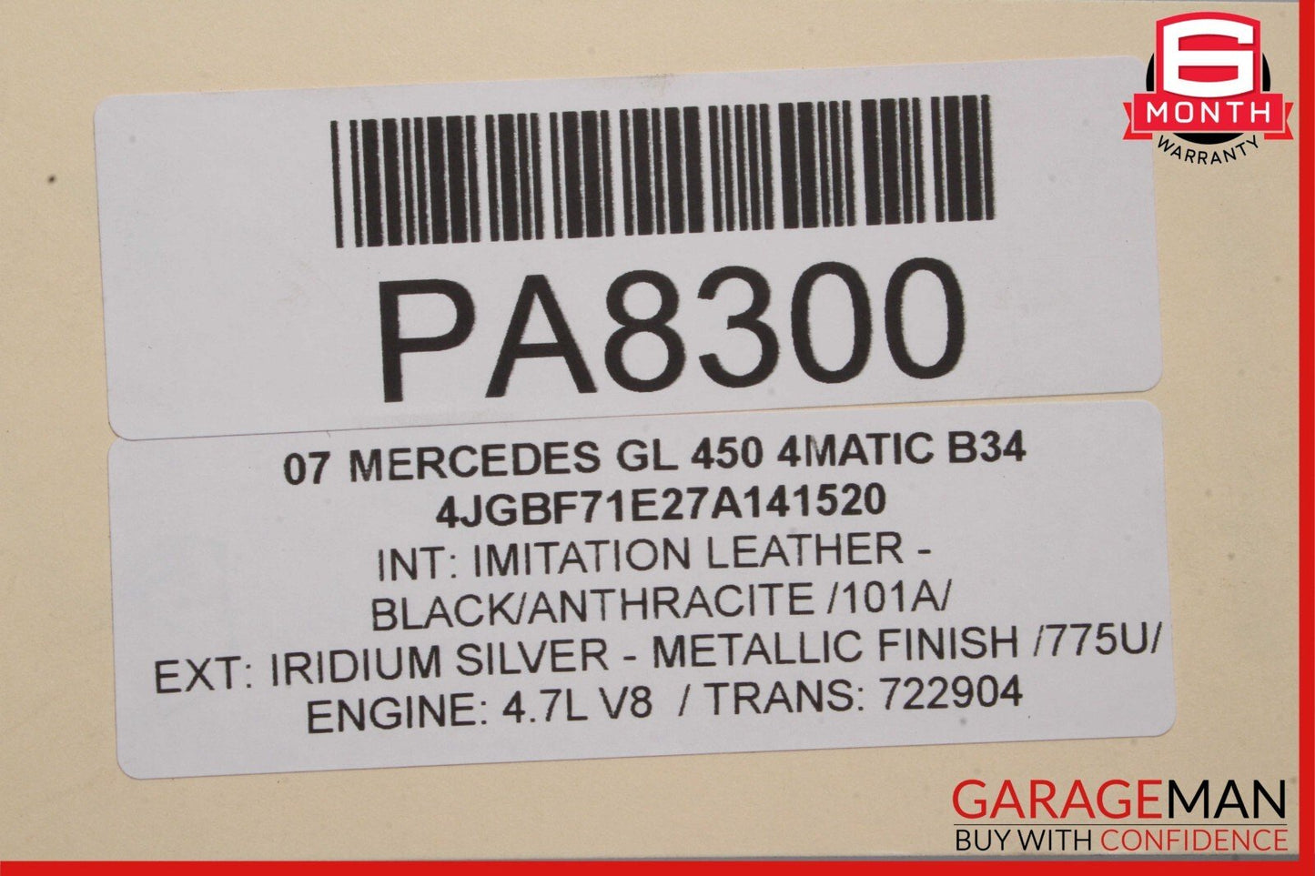 06-13 Mercedes ML350 R350 GL450 ML500 Transmission Transfer Case Gear Box OEM