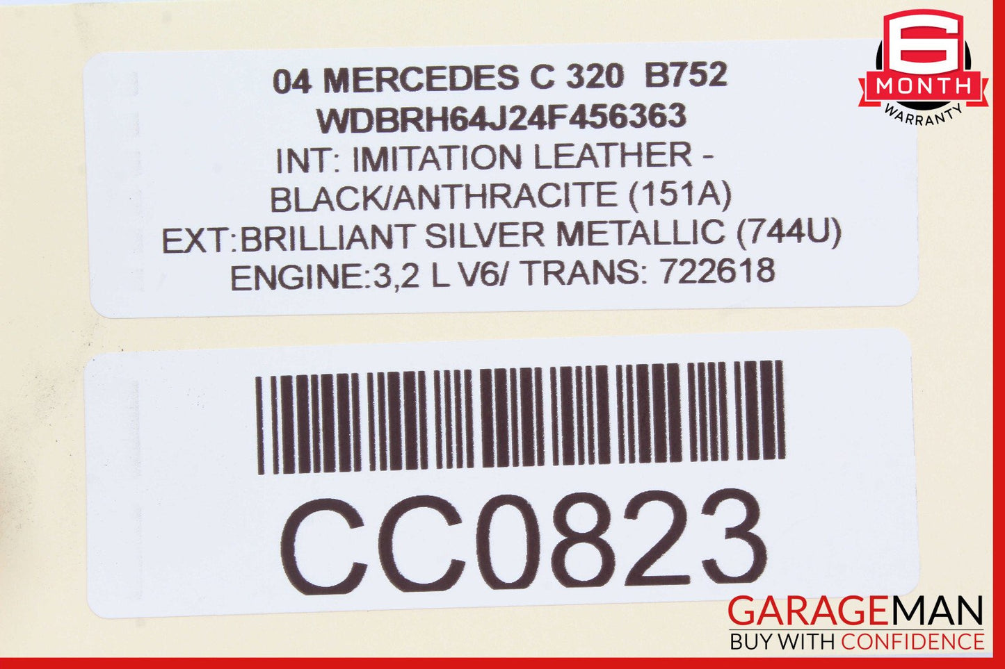 Mercedes W203 C320 CLK350 Rear Left or Right Side Lower Thrust Control Arm OEM