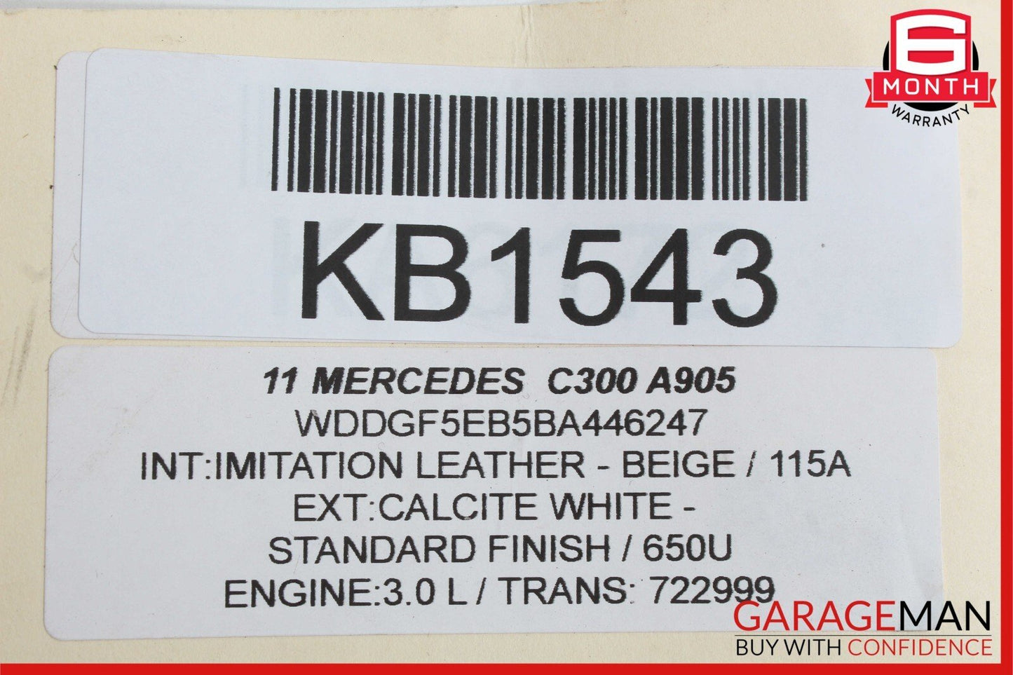 08-14 Mercedes C300 GLK350 A/C AC Cooling Air Conditioning Condenser Assembly