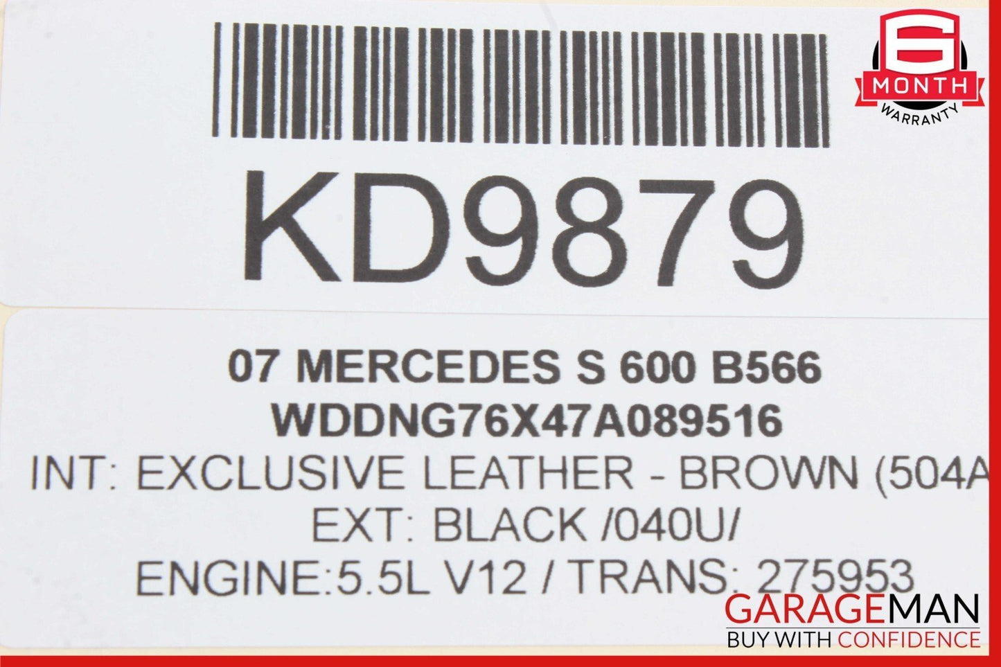 07-13 Mercedes W221 S63 AMG S550 Rear Right or Left Recline Seat Track Frame OEM