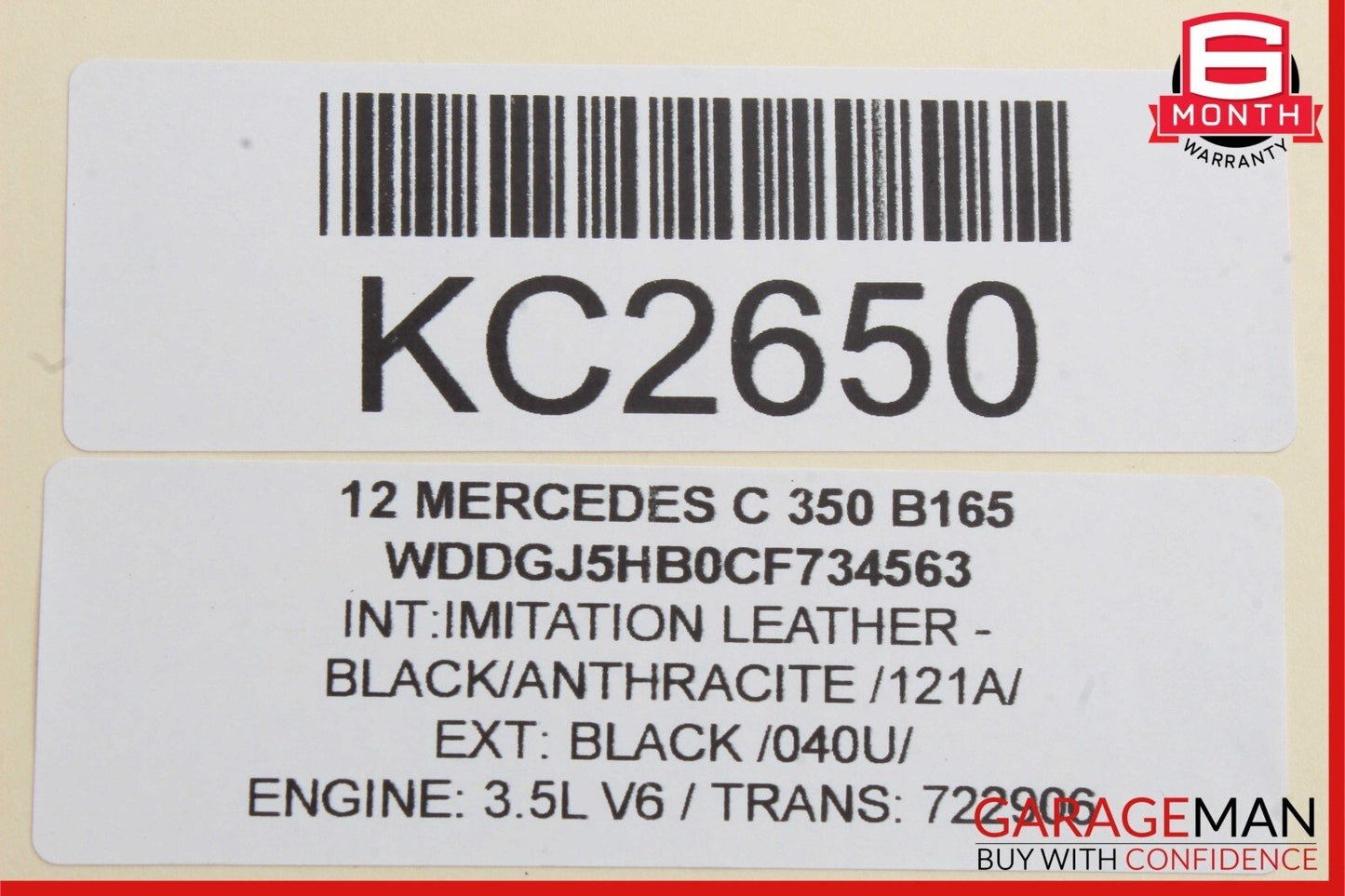12-15 Mercedes W204 C350 TRW Front Right & Left Side Brake Caliper Calipers Set
