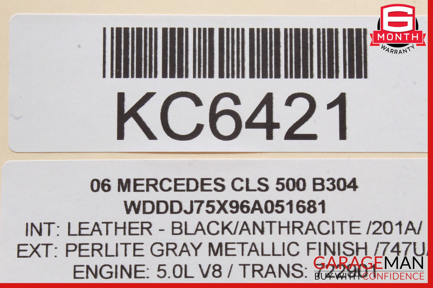 06-08 Mercedes W219 CLS500 Instrument Cluster Speedometer OEM