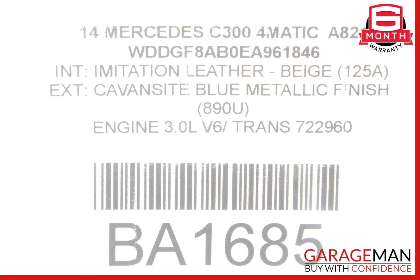08-14 Mercedes W204 C300 C350 Front Right Door Control Module 2129006418 OEM