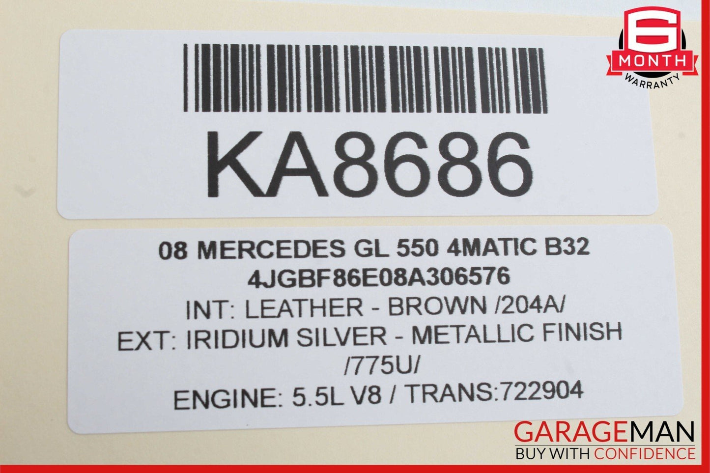 06-12 Mercedes X164 GL550 ML500 SL65 Communication Control Module 2198200926 OEM