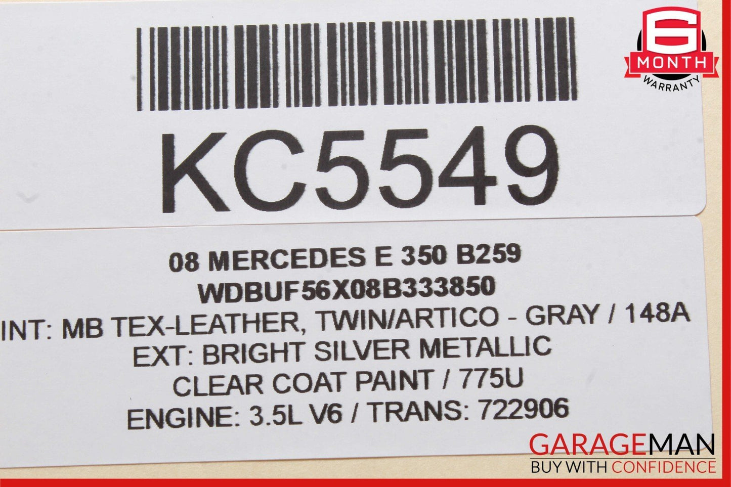 03-11 Mercedes W219 CLS63 AMG E350 Center Ashtray Ash Tray Storage Walnut OEM
