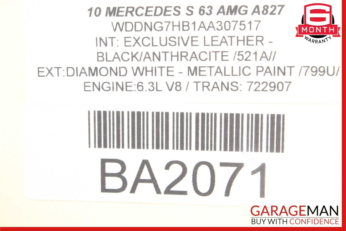 10-14 Mercedes W221 S63 AMG S600 CL550 Steering Wheel Control Switch Button OEM