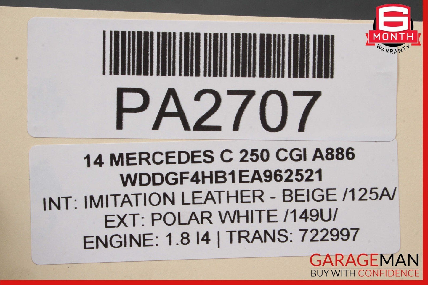 10-16 Mercedes SL400 E350 C250 RWD Rear Axle Diff Differential Carrier