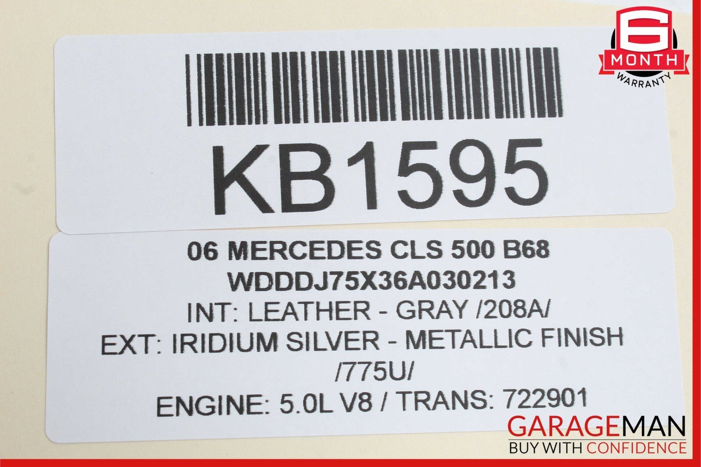 06-11 Mercedes W219 CLS500 CLS55 AMG A/C Heater Switch Climate Controller Module