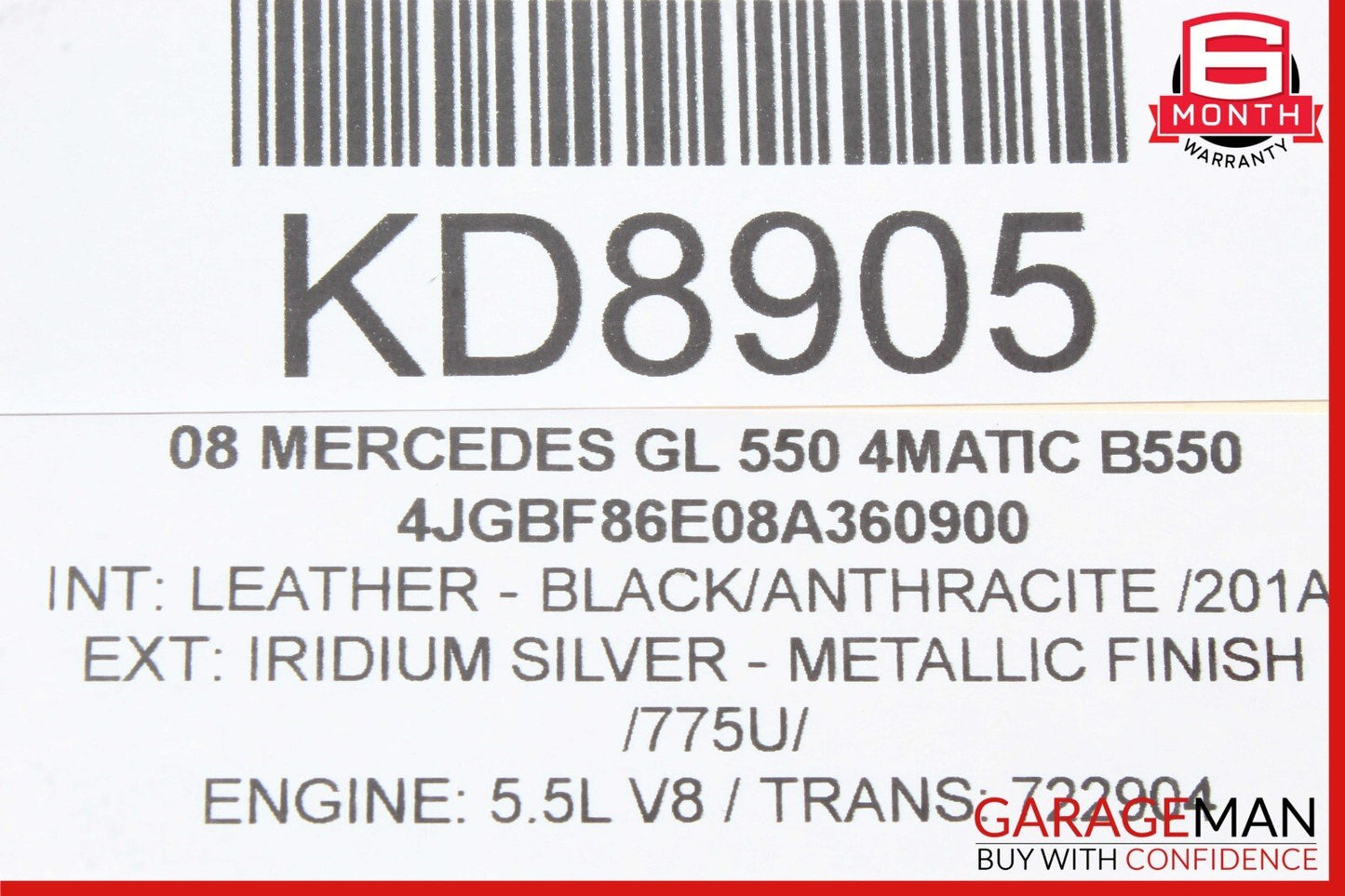 06-08 Mercedes X164 GL550 Speedometer Odometer Instrument Gauge Cluster