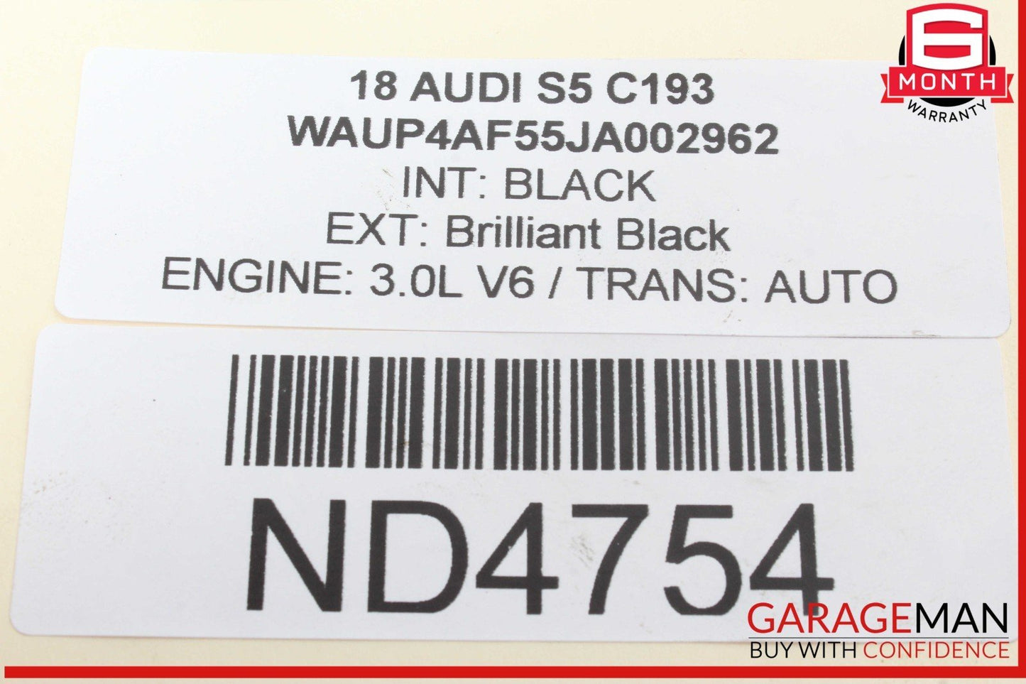 16-24 Audi S5 RS5 A6 A7 3.0L Engine Starter Motor Bosch 0001174402 OEM