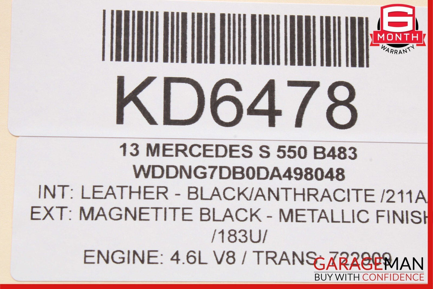 11-17 Mercedes W221 S550 CL550 E550 Housing Cover 2780100431 OEM