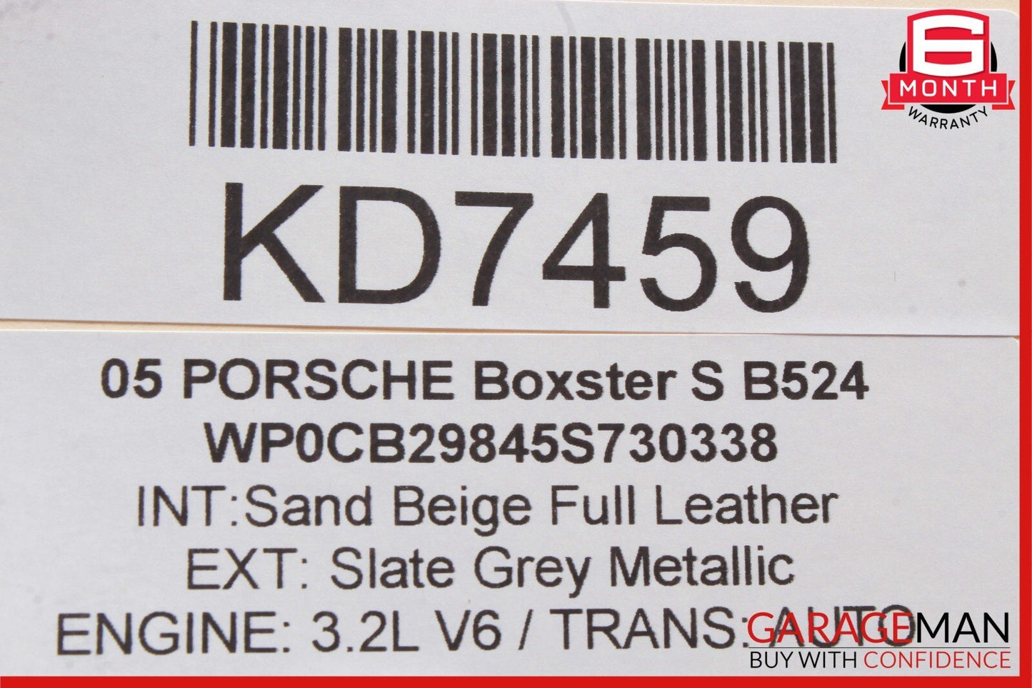 05-08 Porsche Boxster S 987 Bose Speaker Bass Box 4B9035382 Set of 2 Pc OEM