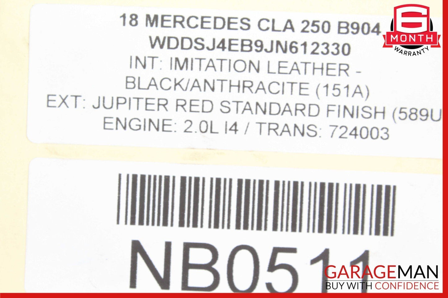 14-19 Mercedes W117 CL250 Rear Left Side Spindle Knuckle Hub Bearing OEM